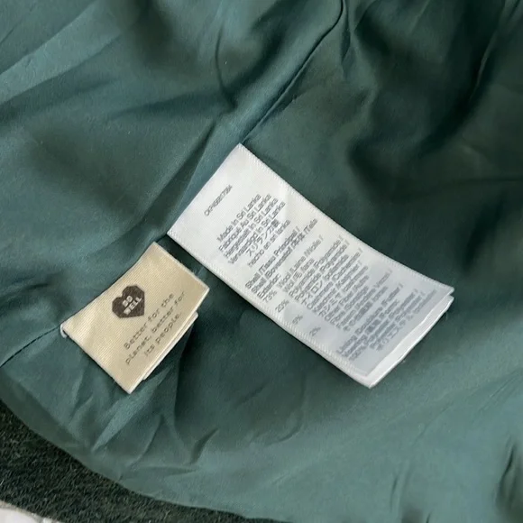 Madewell Deep Green Wool Jacket - Picture 9 of 9